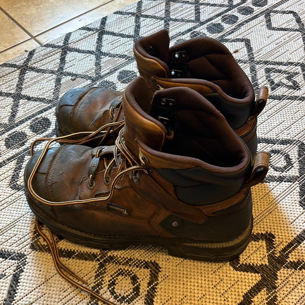 Mens work boots (CMAX toe) wolverine hellcat HD 11.5 EW - Picture 3 of 7